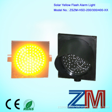 LED Solar Warning Light / Solar Amber Flashing Light / Flashing Beacon